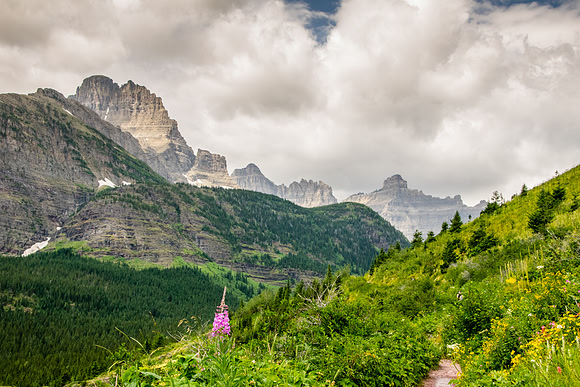 Hiking in Glacier