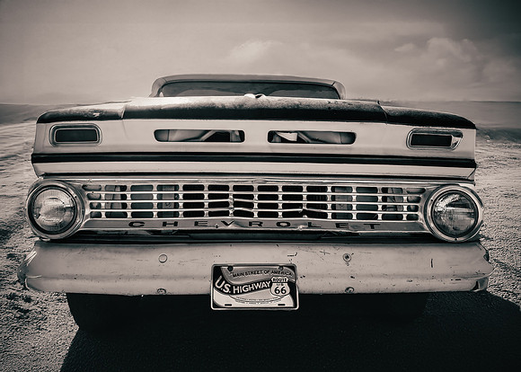 Vintage Chevy Route 66
