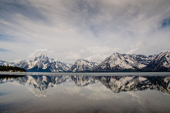 Colter Bay Mountain Reflections