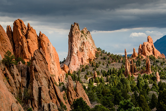 Storm Clouds over Garden of the Gods