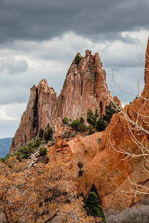 Storm Clouds over Garden of the Gods