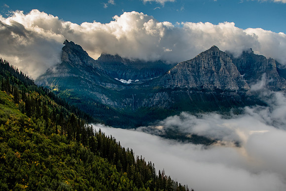 Birdwoman Falls, Logan Pass