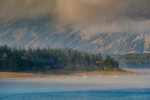 Sunrise in the Tetons