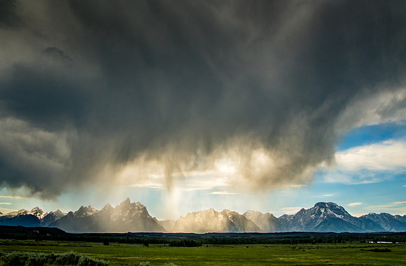 Summer Storms in the Tetons