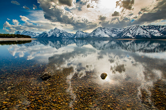 Colter Bay Mountain Reflections