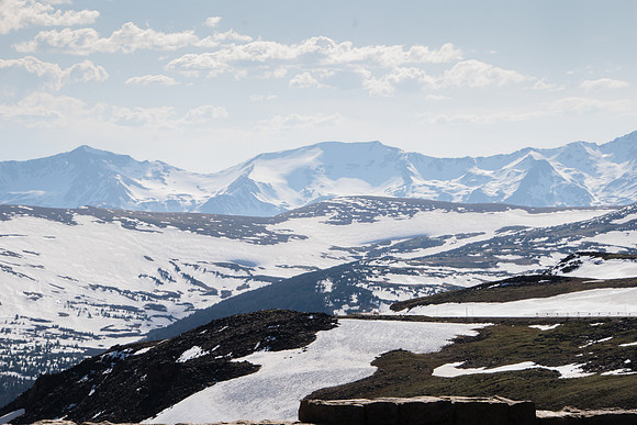 Snowy peaks