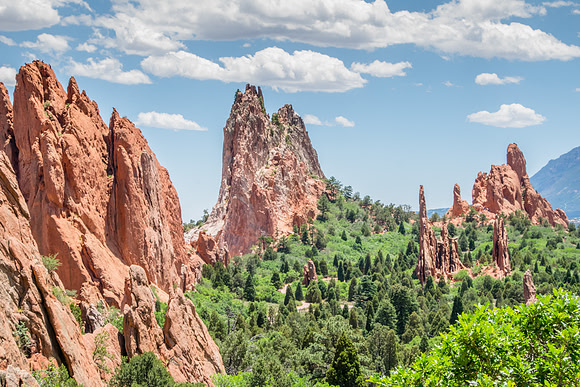 Red Spires of Garden of the Gods