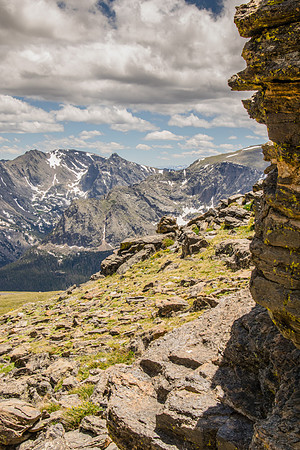 Rocky Mountain rock formations