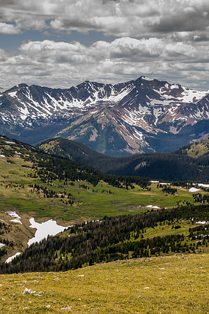 Peak view from Trail Ridge Road