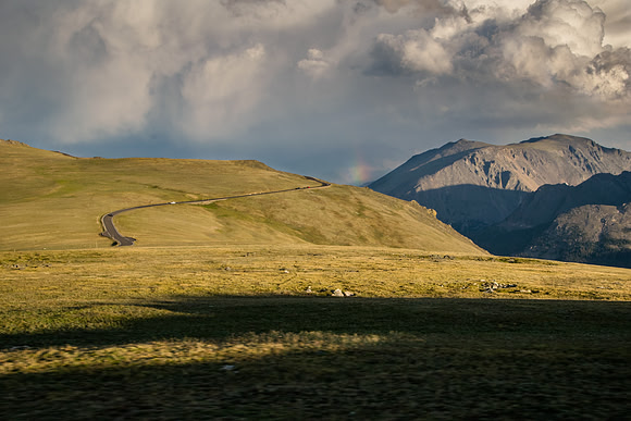 Rainbow at Trail Ridge Road