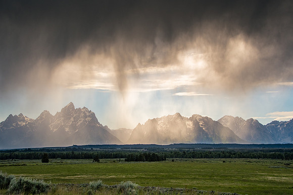Summer Storms in the Tetons