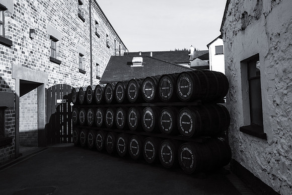 Bushmills Distillery Barrels