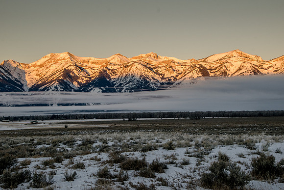 Winter in the Tetons