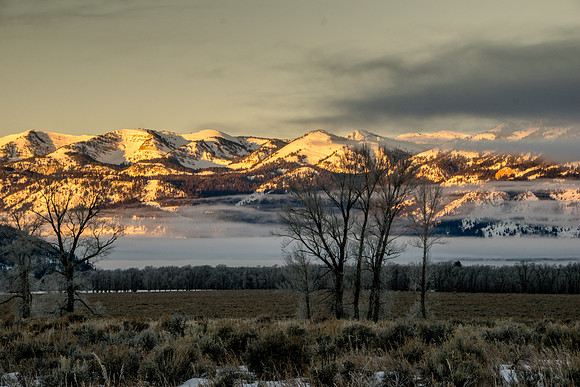 Winter in the Tetons