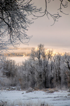 Winter in the Tetons