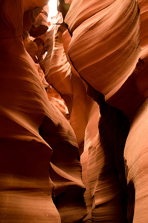 Antelope Canyon Texture of sandstone walls