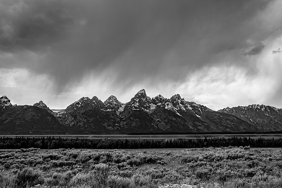 Summer Storms in the Tetons