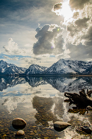 Colter Bay Mountain Reflections