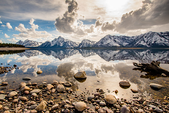 Colter Bay Mountain Reflections