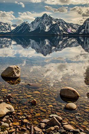 Colter Bay Mountain Reflections