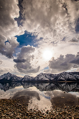 Colter Bay Mountain Reflections