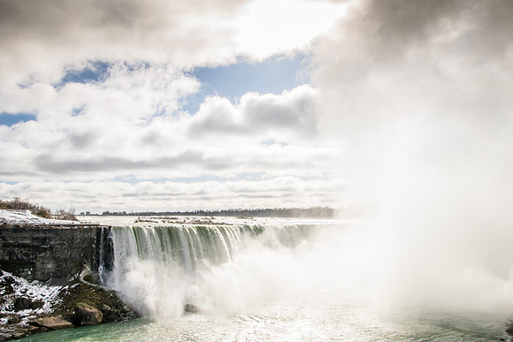Morning Light at Horseshoe Falls