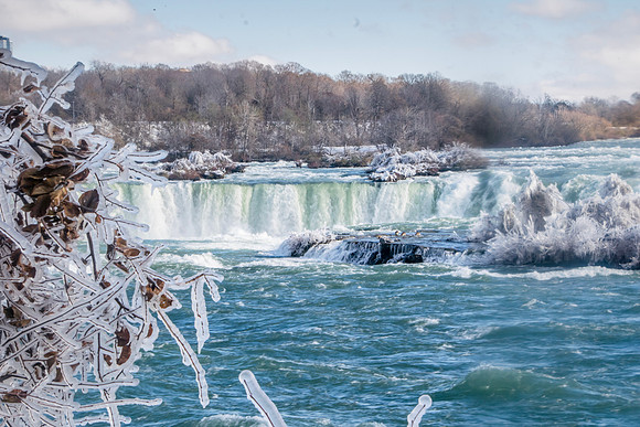 Icicles at Niagara Falls