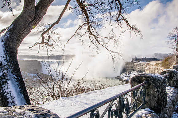 Winter at Niagara Falls