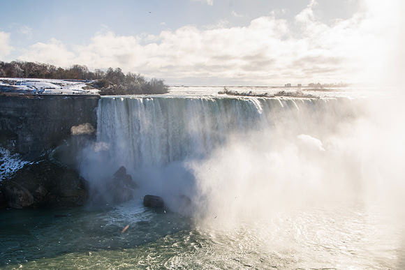 Bridal Falls at Niagara Falls