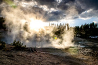 Mud Volcano Sunrise